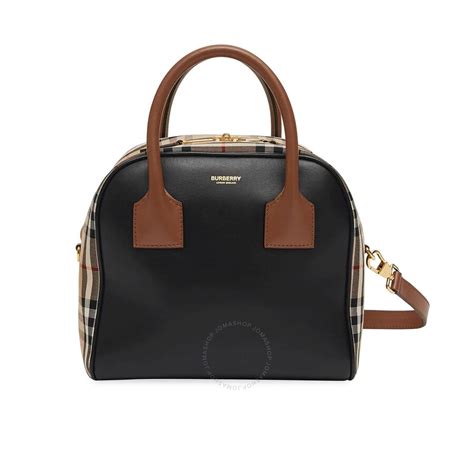 Burberry Ladies Vintage Check Cube Bag 8019359 